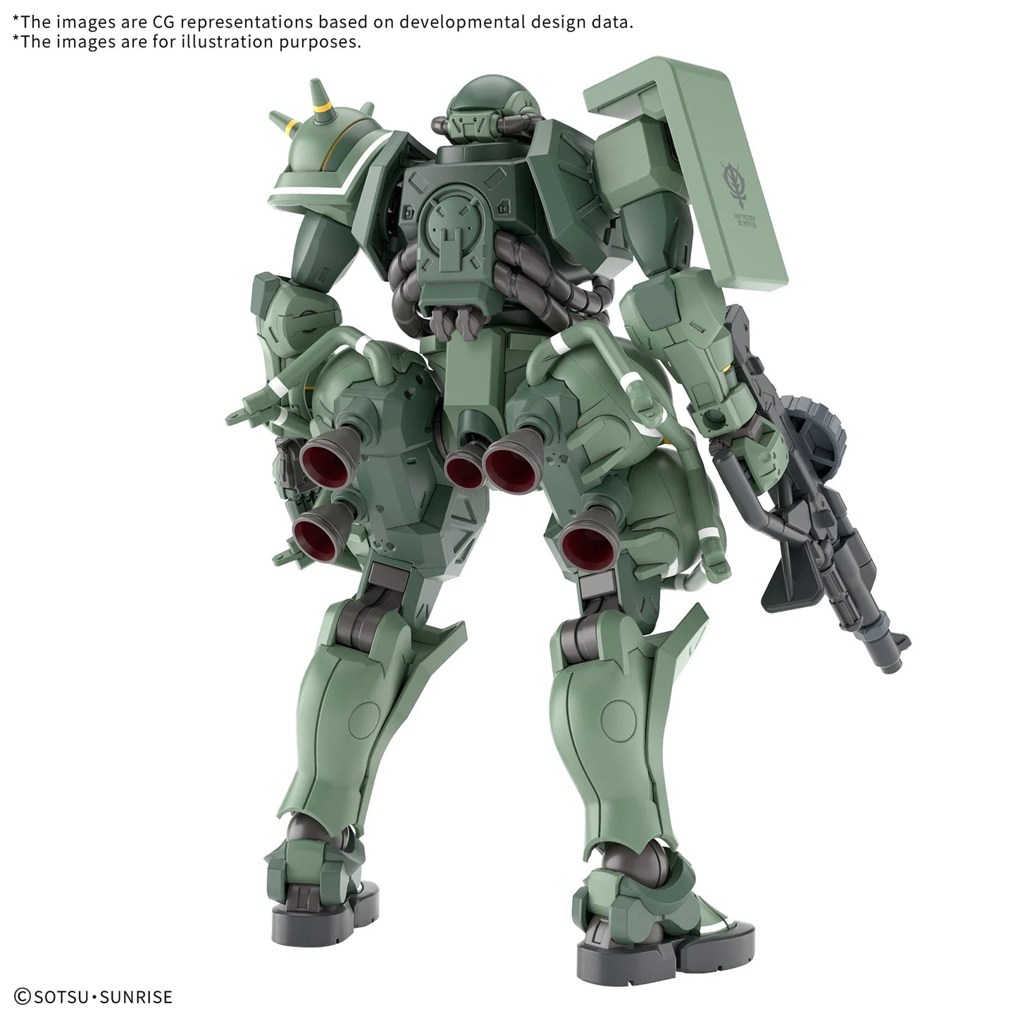 *IN STOCK* Bandai -Gundam GQuuuuuuX Zaku HGGQX 1/144