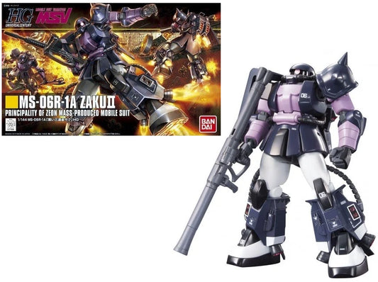 *IN STOCK* Bandai -Gundam  MS-06R-1A ZAKUII HGUC 1/144 Black Tri Stars