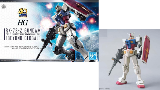 *IN STOCK* Bandai -Gundam RX-78-2 Gundam Beyond Global HGUC 1/144