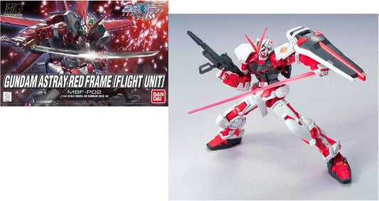 *IN STOCK* Bandai -Gundam Seed  Astray Red Frame Flight Unit HGCE 1/144
