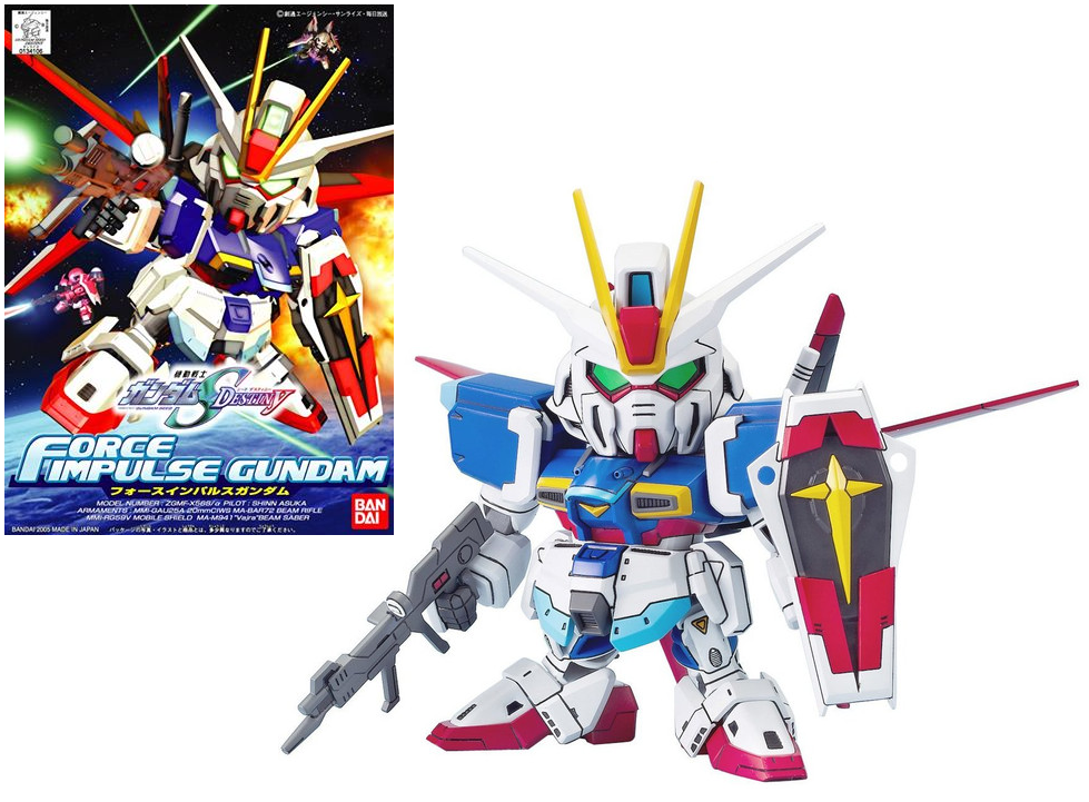 *IN STOCK* Bandai -Gundam Seed BB280 Force Impulse Gundam SDCE
