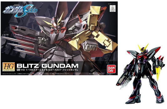 *IN STOCK* Bandai -Gundam Seed  R04 Blitz Gundam GAT-X207 HGCE 1/144