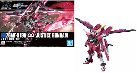 *IN STOCK* Bandai -Gundam Seed ZGMF-X19A Infinite Justice Gundam HGCE 1/144