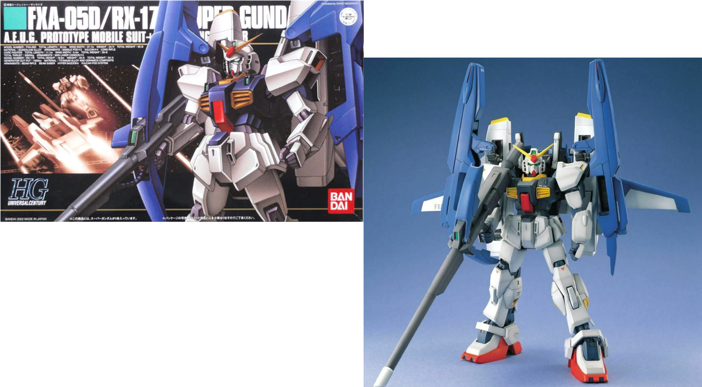 *IN STOCK* Bandai -Gundam Super Gundam HGUC 1/144