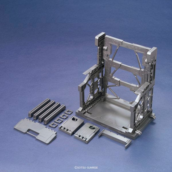 *IN STOCK* Bandai -Gundam System Base 1 Gun Metal
