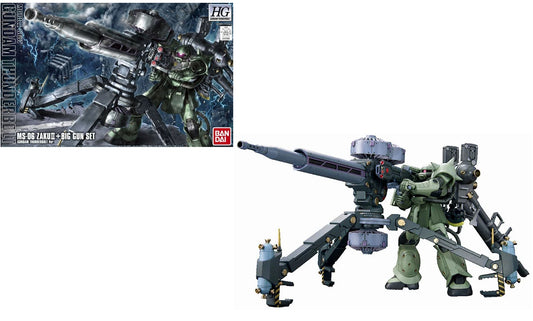 *PRE ORDER* Bandai -Gundam Thunderbolt Zaku II  Big Gun Set Thunderbolt Vers HGUC 1/144