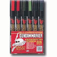 *IN STOCK* Bandai -Gundam Tools Gundam Marker GMS-108 Zeon Set