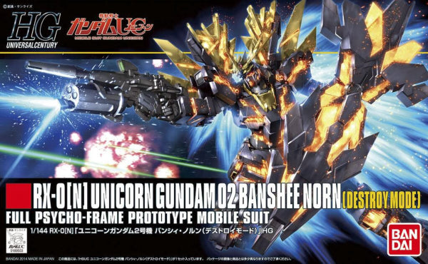 Bandai -Gundam Unicorn Unicorn Gundam 02 Banshee Norn HGUC 1/144