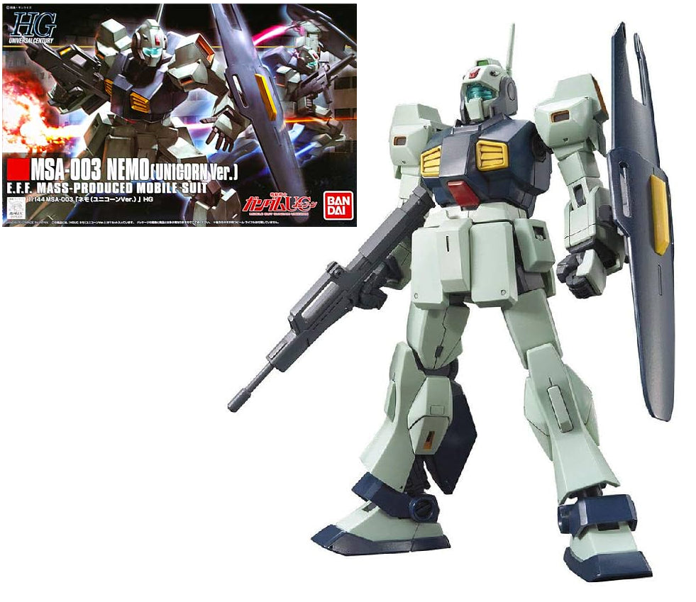 *PRE ORDER* Bandai -Gundam Unicorn Nemo Unicorn Ver HGUC 1/144