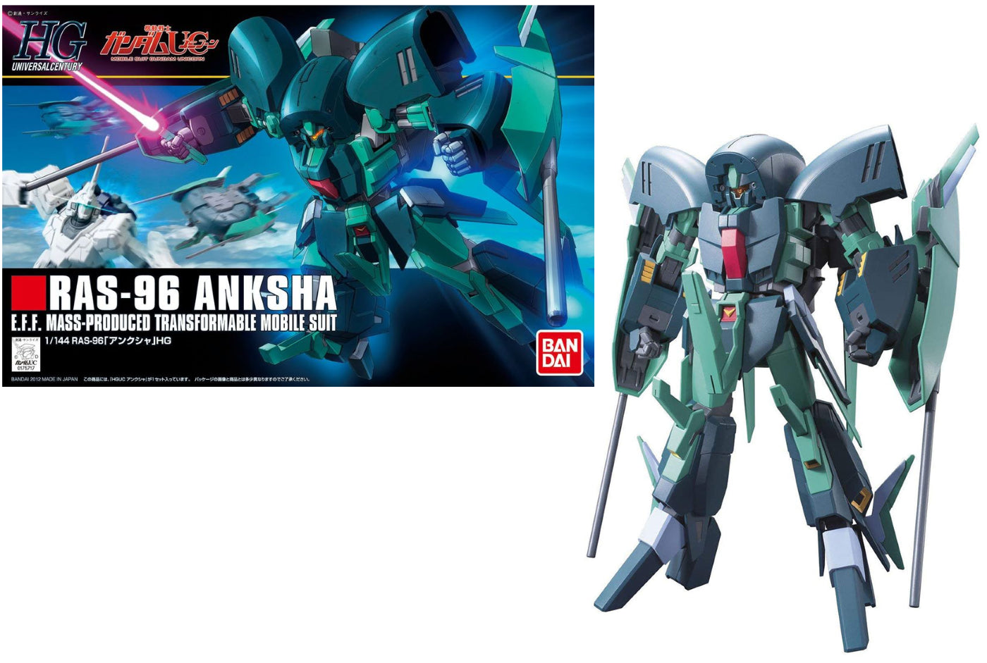 *PRE ORDER* Bandai -Gundam Unicorn RAS-96 ANKSHA HGUC 1/144