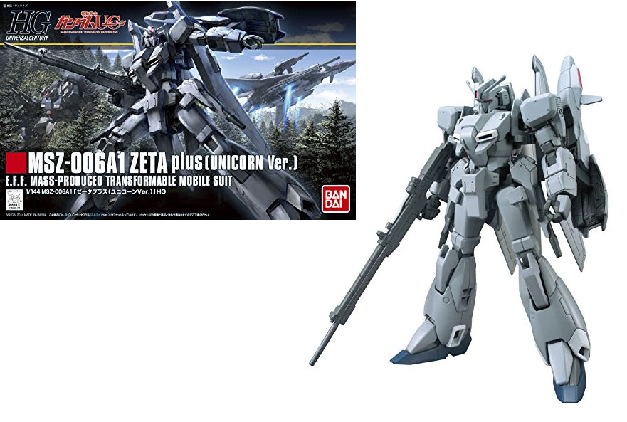 *PRE ORDER* Bandai -Gundam Unicorn Zeta Plus Unicorn ver HGUC 1/144