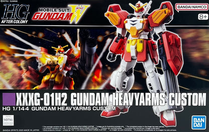 *IN STOCK* Bandai -Gundam Wing XXXG-01H2 Gundam Heavyarms Custom HGAC 1/144