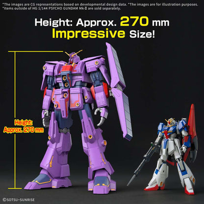 *IN STOCK* Bandai -Gundam Zeta PSYCHO GUNDAM MkII HGUC 1/144
