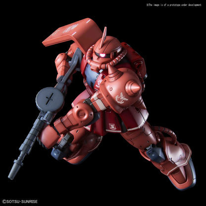 Bandai -Gundam the Origin Chars MS-06S Zaku II HGUC 1/144