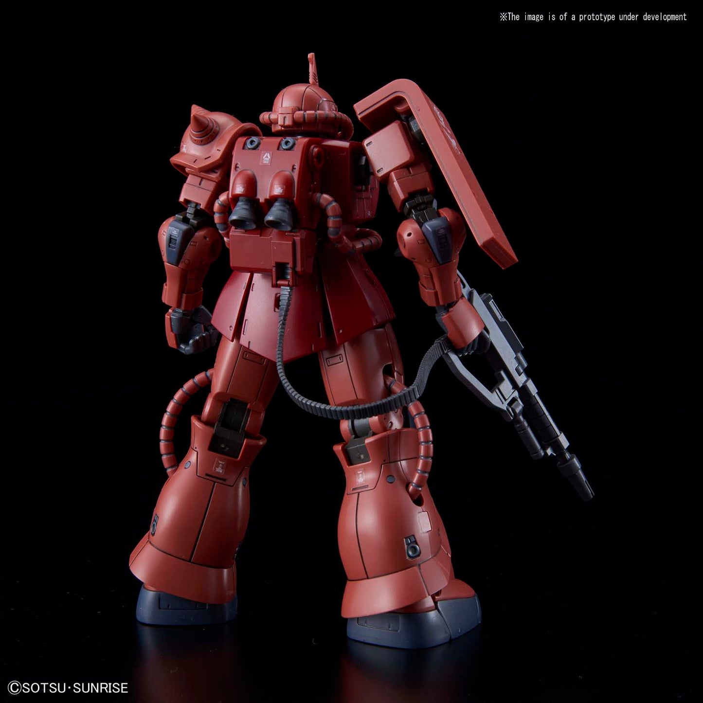 Bandai -Gundam the Origin Chars MS-06S Zaku II HGUC 1/144