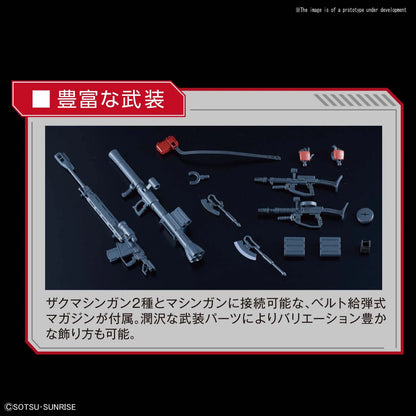 Bandai -Gundam the Origin Chars MS-06S Zaku II HGUC 1/144