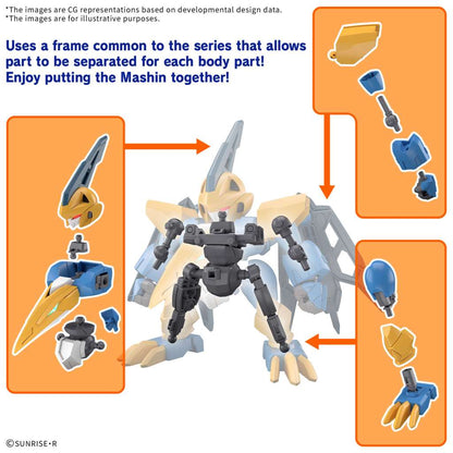 *IN STOCK* Bandai -Mashin Hero Wataru TENSHOHMARU Model Kit