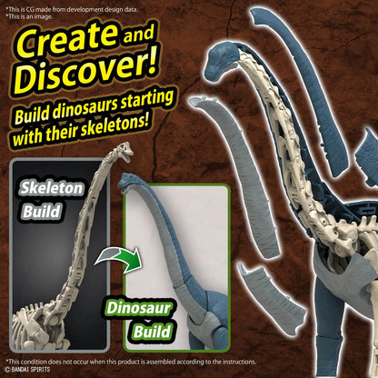 *IN STOCK* Bandai -PLANNOSAURUS Brachiosaurus Model Kit