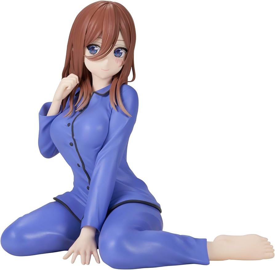 *IN STOCK* Bandai -THE QUINTESSENTIAL QUINTUPLETS Miku Nakano Figure Relax Time 12cm