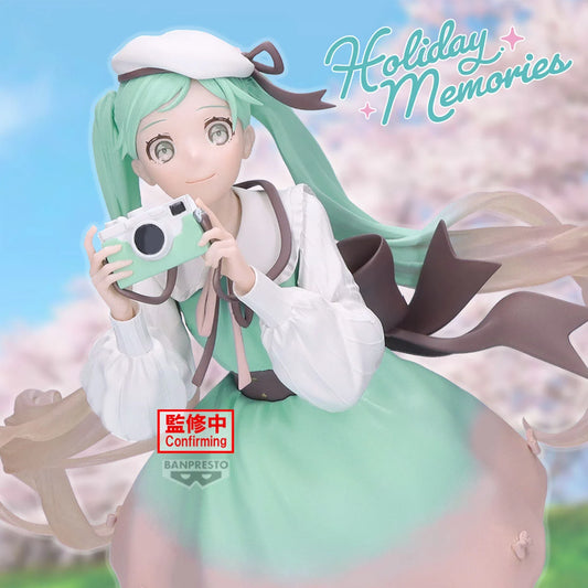 *IN STOCK* Bandai -Vocaloid Hatsune Miku  Camera Ver Figure Holiday Memories 20cm