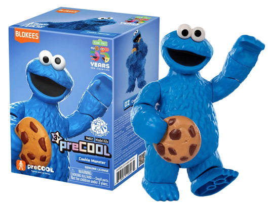 *IN STOCK* Blokees -SESAME STREET Cookie Monster Classic Class Model Kit
