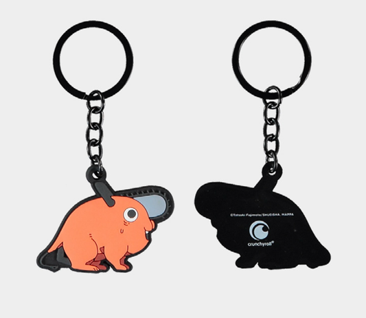 *IN STOCK* Difuzed -CHAINSAW MAN Pochita Rubber Keychain