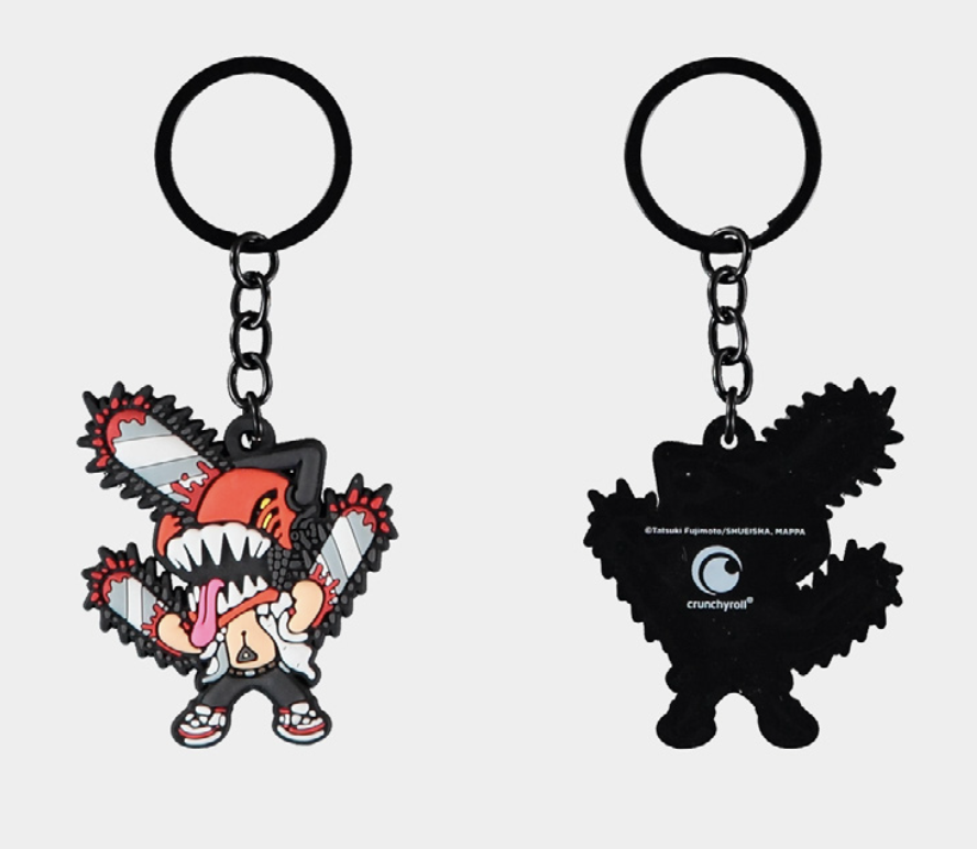 *IN STOCK* Difuzed -CHAINSAW MAN Rubber Keychain