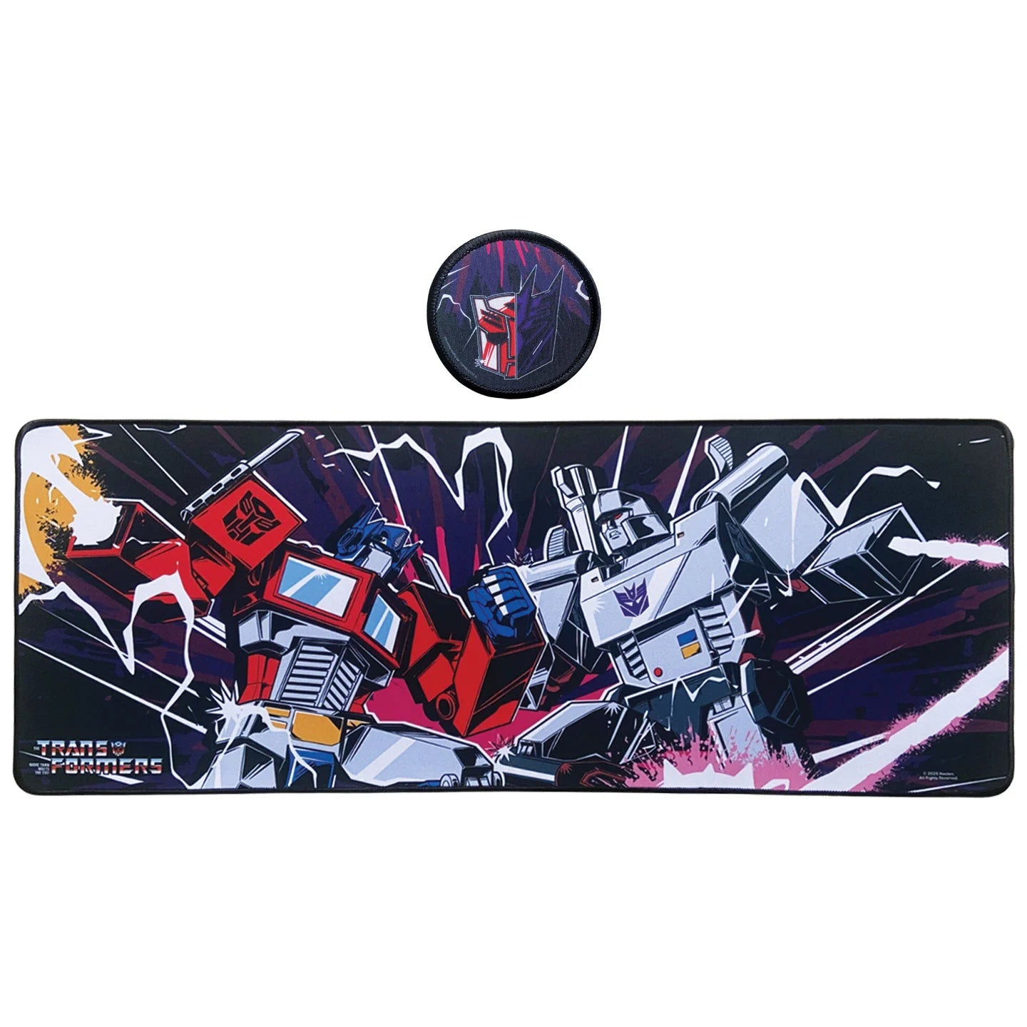 *IN STOCK* Fanattik -Transformers Megatron and Optimus Prime XL Desktop Mat plus 1 Coaster