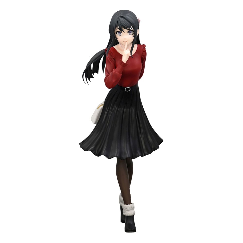 *IN STOCK* Furyu -Rascal Does Not Dream of Bunny Girl Senpai Mai Sakurajima Trio-Tri-iT Winter outfit ver 21cm