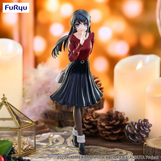 *IN STOCK* Furyu -Rascal Does Not Dream of Bunny Girl Senpai Mai Sakurajima Trio-Tri-iT Winter outfit ver 21cm