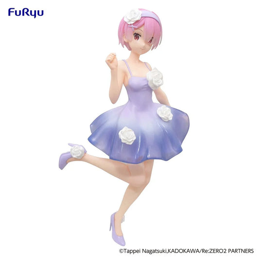 Furyu -Re Zero Ram PVC Statue Flower Dress 21 cm