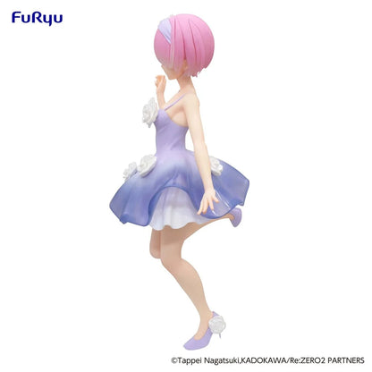 Furyu -Re Zero Ram PVC Statue Flower Dress 21 cm