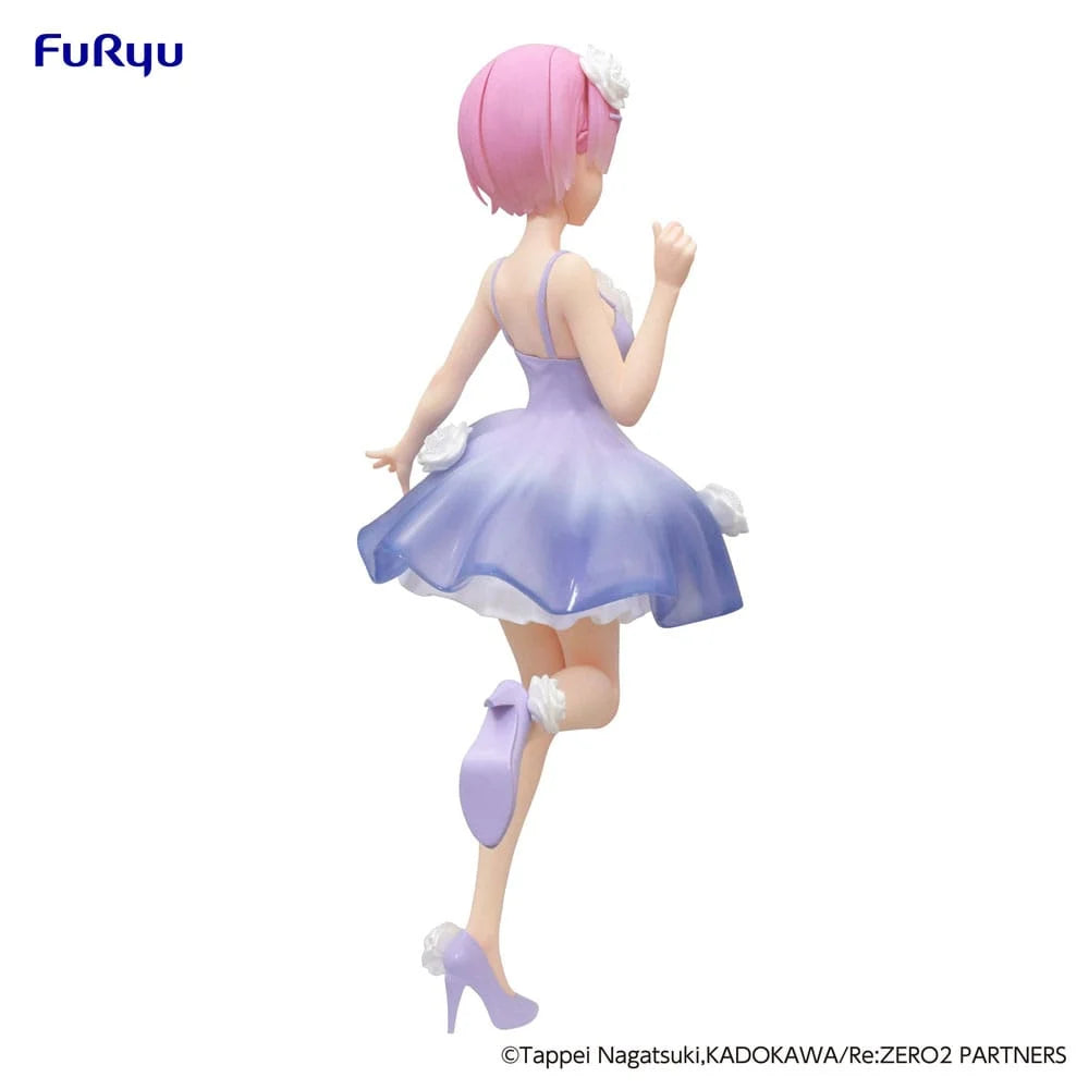 Furyu -Re Zero Ram PVC Statue Flower Dress 21 cm