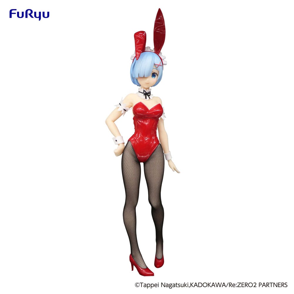 Furyu -Re Zero Rem  Bicute Bunnies red color ver