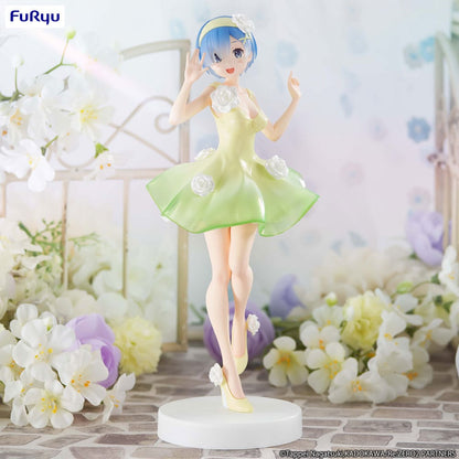 Furyu -Re Zero Rem  Flower Dress 21cm