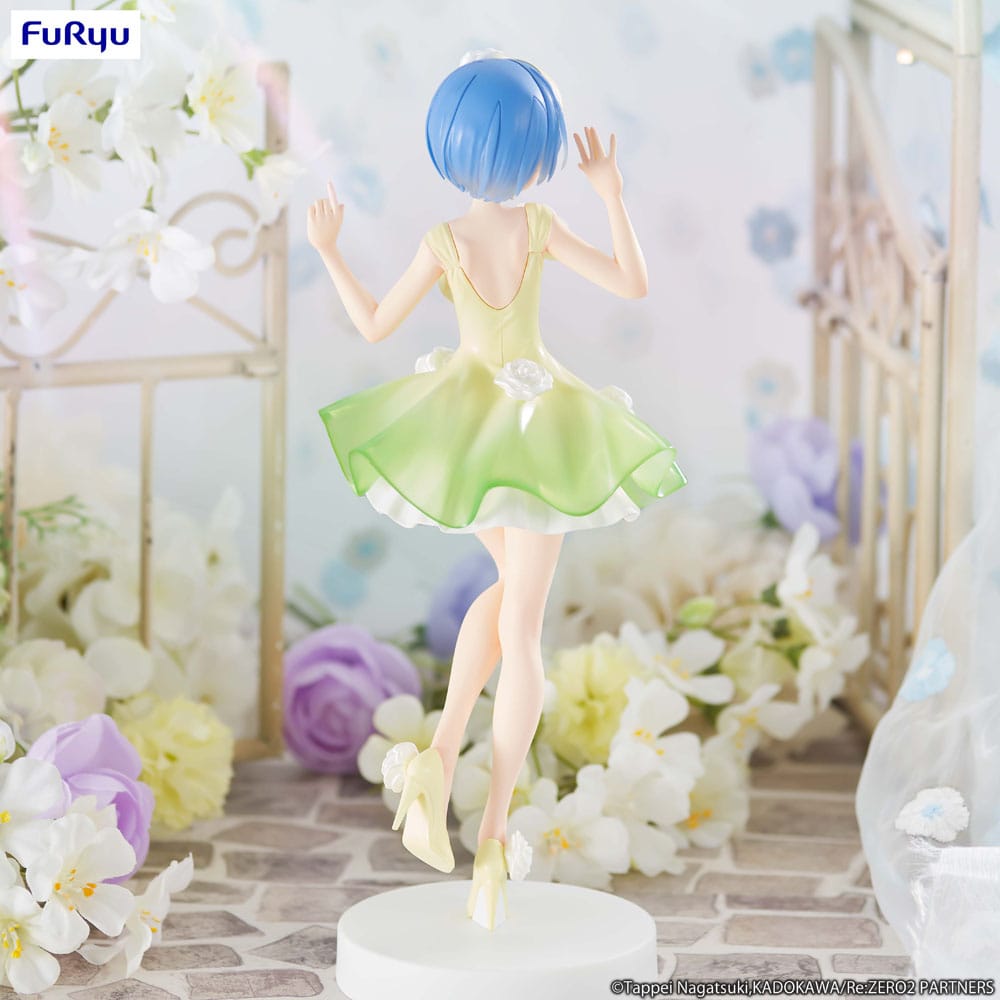 Furyu -Re Zero Rem  Flower Dress 21cm