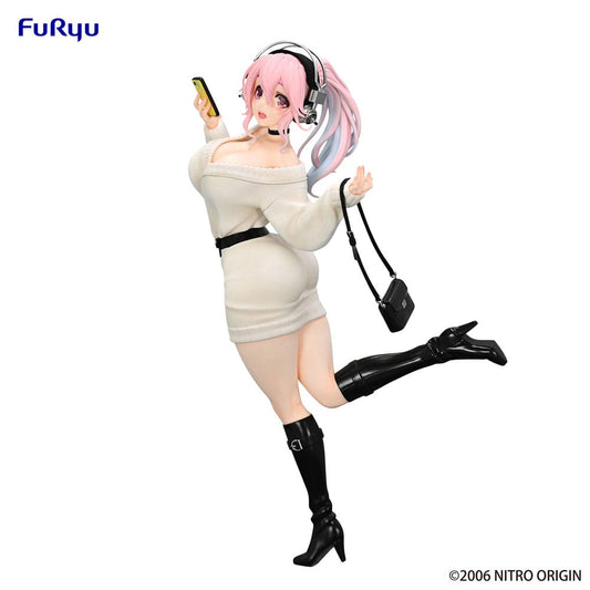 *PRE ORDER* Furyu -Super Sonico  Trio Try iT Statue Winter Memory Ver. 21 cm