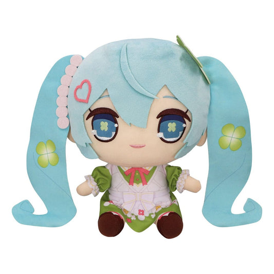 *IN STOCK* Furyu -Vocaloid Hatsune Miku Kyurumaru Big Plush Figure Clover 26 cm