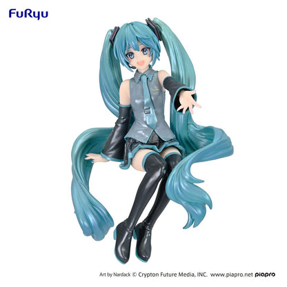 *IN STOCK* Furyu -Vocaloid Hatsune Miku Noodle Stopper PVC Statue Nardack pearl color Ver