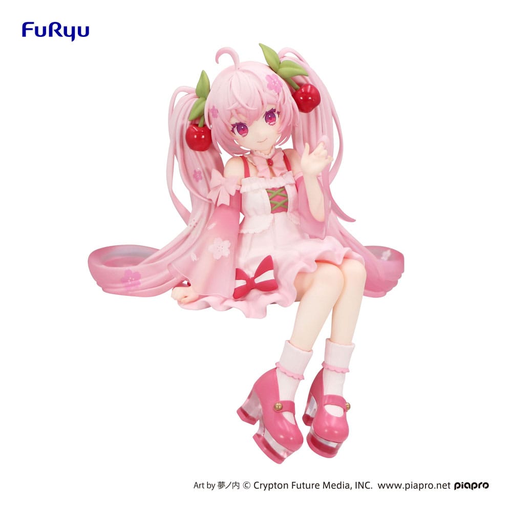 *IN STOCK* Furyu -Vocaloid Hatsune Miku Noodle stopper Sakura Miku 2025
