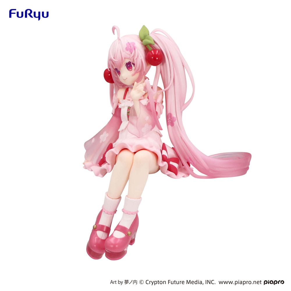 *IN STOCK* Furyu -Vocaloid Hatsune Miku Noodle stopper Sakura Miku 2025