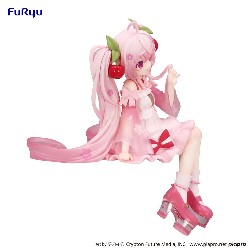 *IN STOCK* Furyu -Vocaloid Hatsune Miku Noodle stopper Sakura Miku 2025