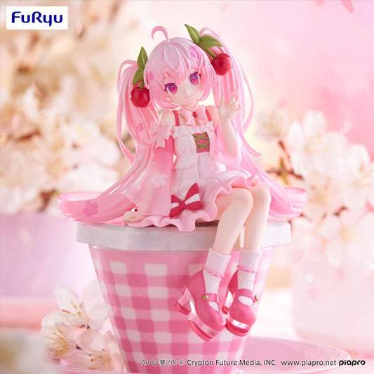 *IN STOCK* Furyu -Vocaloid Hatsune Miku Noodle stopper Sakura Miku 2025