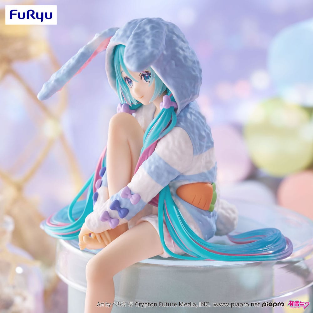*IN STOCK* Furyu -Vocaloid Hatsune Miku Rabbit Ear Hood Pajama Blue Color Ver