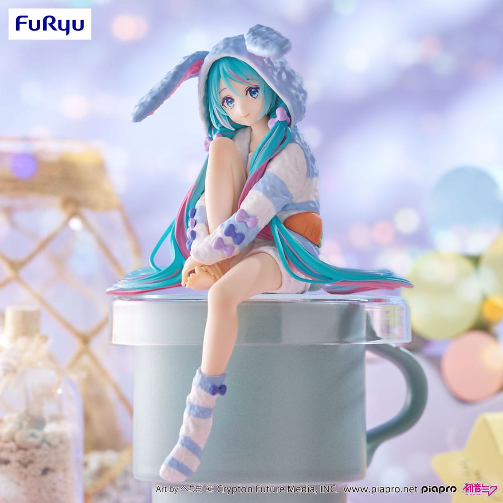 *IN STOCK* Furyu -Vocaloid Hatsune Miku Rabbit Ear Hood Pajama Blue Color Ver