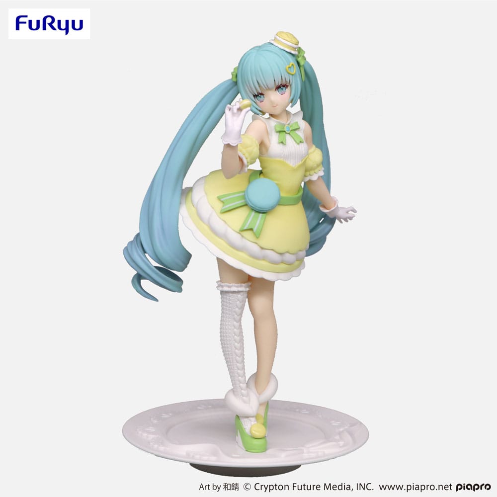 Furyu -Vocaloid Hatsune Miku SweetSweets Series Macaroon Citron Color