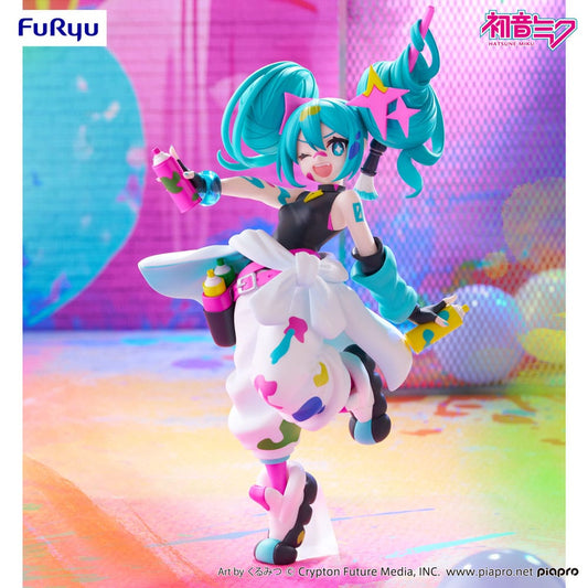*IN STOCK* Furyu -Vocaloid Hatsune Miku Trio-Try-iT Paint Girl Ver