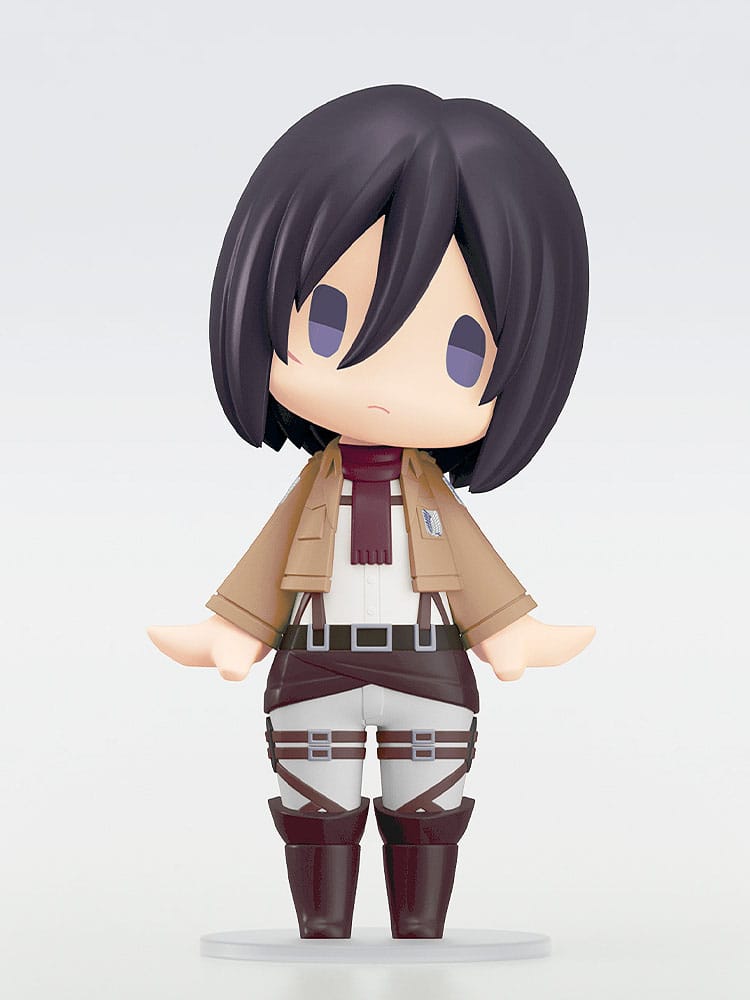 *IN STOCK* Goodsmile -Attack on Titan Mikasa Ackerman HELLO GOOD SMILE Action Figure