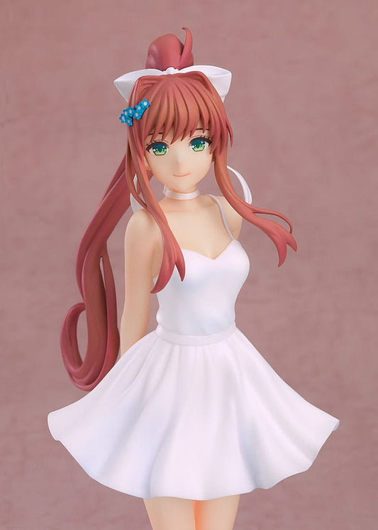 *IN STOCK* Goodsmile -Doki Doki Literature Club Monika Pop up Parade 18cm White dress ver