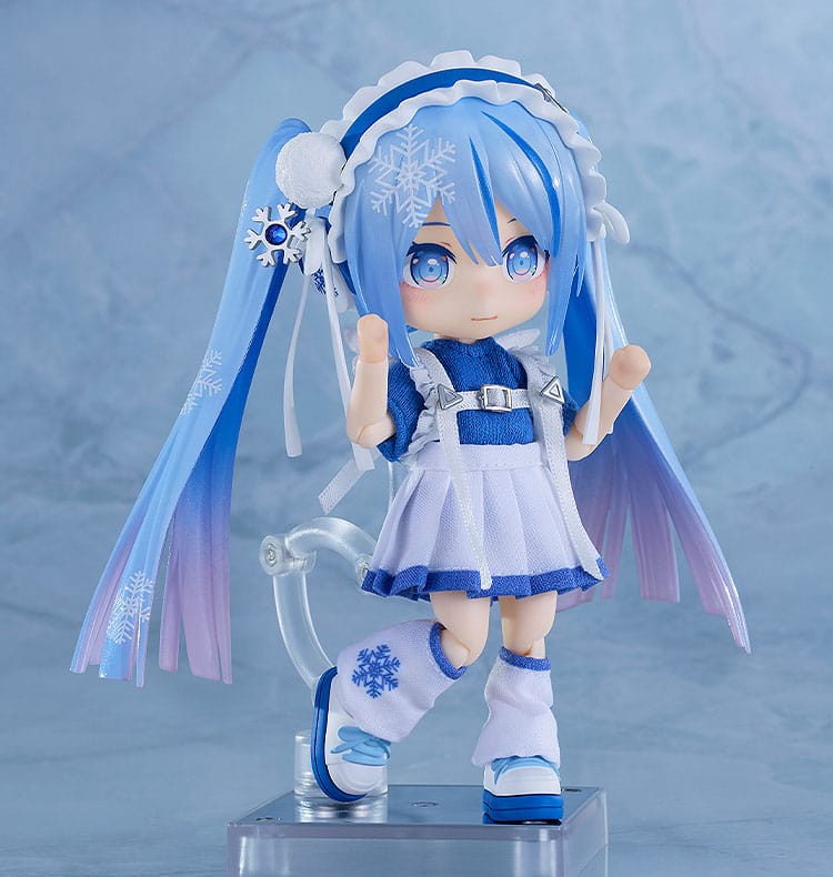 *IN STOCK* Goodsmile -Vocaloid Hatsune Miku Nendoroid Doll Snow Miku Yukiiro Pop Ver